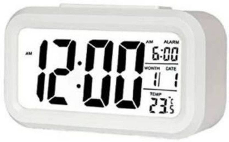 BK enterprise Digital White Clock