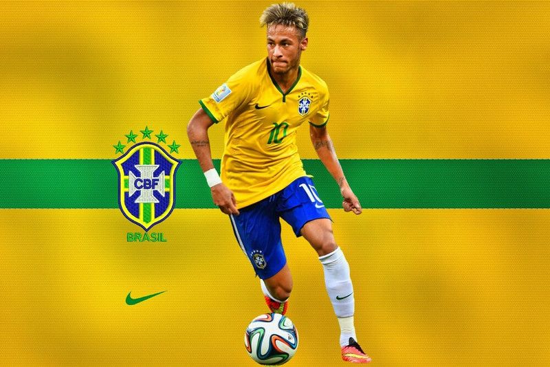 Neymar Poster Paper Print  (18 inch X 12 inch, Rolled)