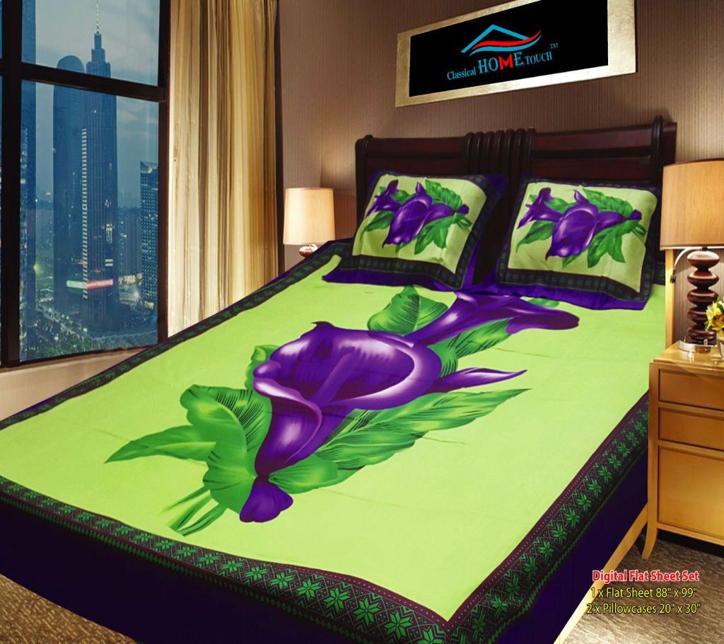 King Size Panel Bedsheet - 17 (2) - ANJ