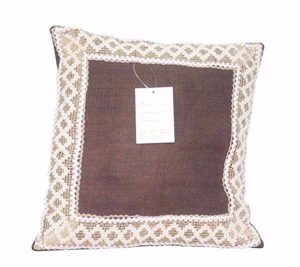 Jute Cotton Cushion Cover