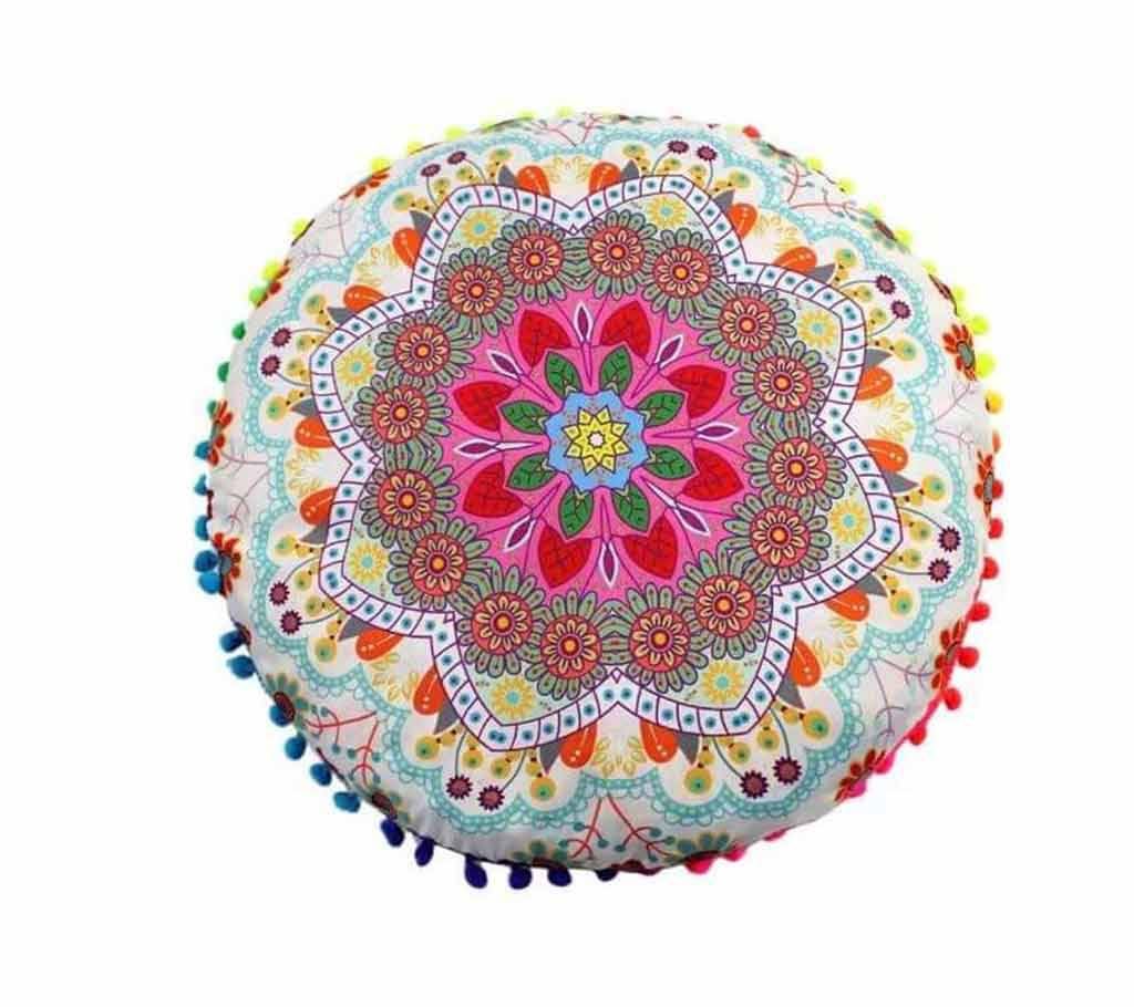 New 43*43CM   Round Boho Cushion Pillows Cover Case