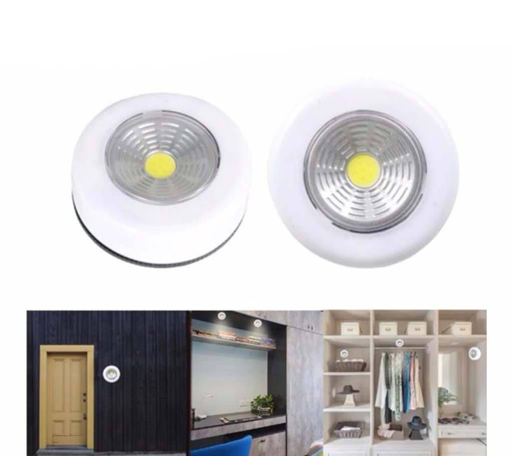 LED COB Wireless Wall Night Light For Wardrobe Closet Stair Kitchen Bedroom-1Pcs