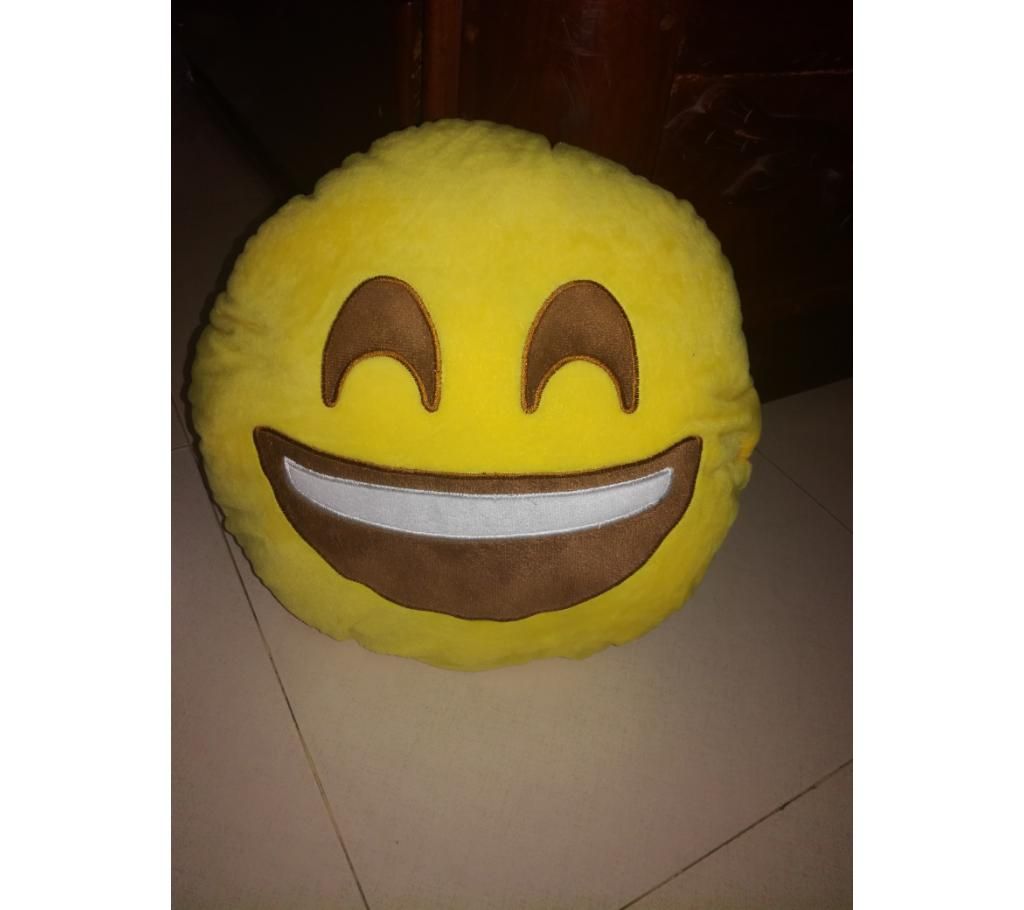laughing emoji pillow