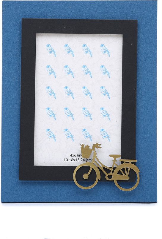 Hometown MDF Personalized, Customized Gift Best Friends Reel Photo Collage gift for Friends, BFF with Frame, Birthday Gift,Anniversary Gift Table  (Blue, 1 Photo(s), 22.5 x 17.5 cm)
