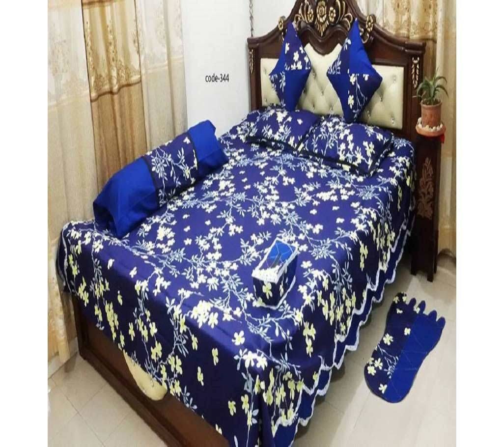 8 Piece Double Size Bed Sheet  344