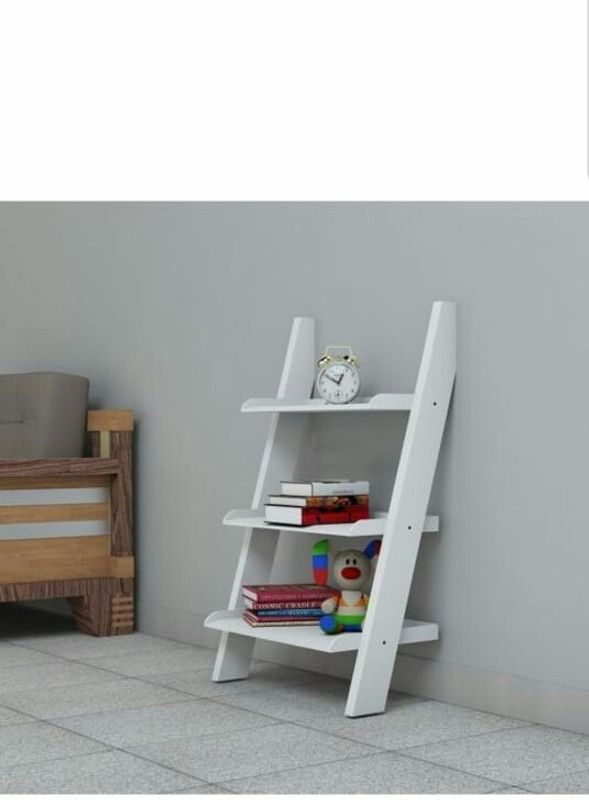 MursaleenHandicrafts MH000010011 MDF (Medium Density Fiber) Wall Shelf  (Number of Shelves - 3, White)