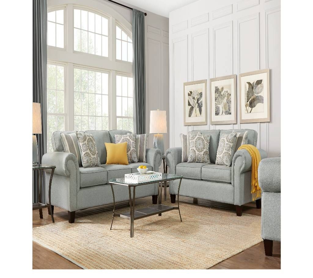 Modern Design Leather And Fabric Sofa