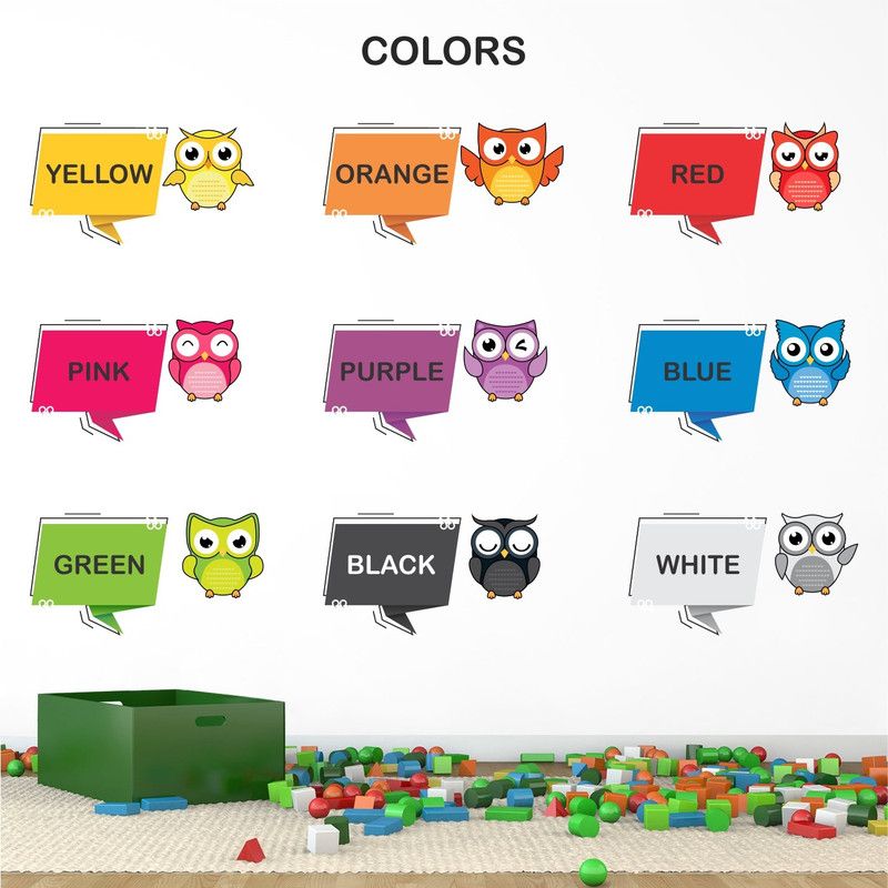 StickMe 115 cm Colorful - Wall Sticker-SM702 Self Adhesive Sticker  (Pack of 1)