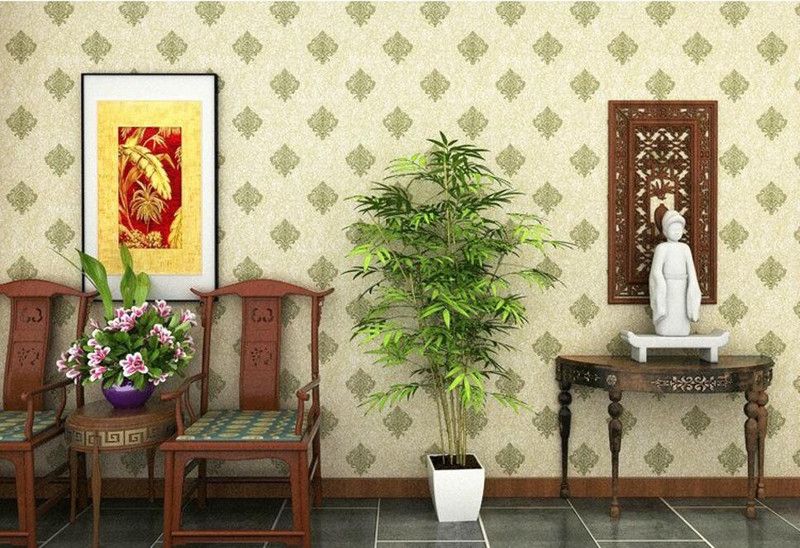 Asian Royals Abstract Multicolor Wallpaper  (1000 cm x 45 cm)