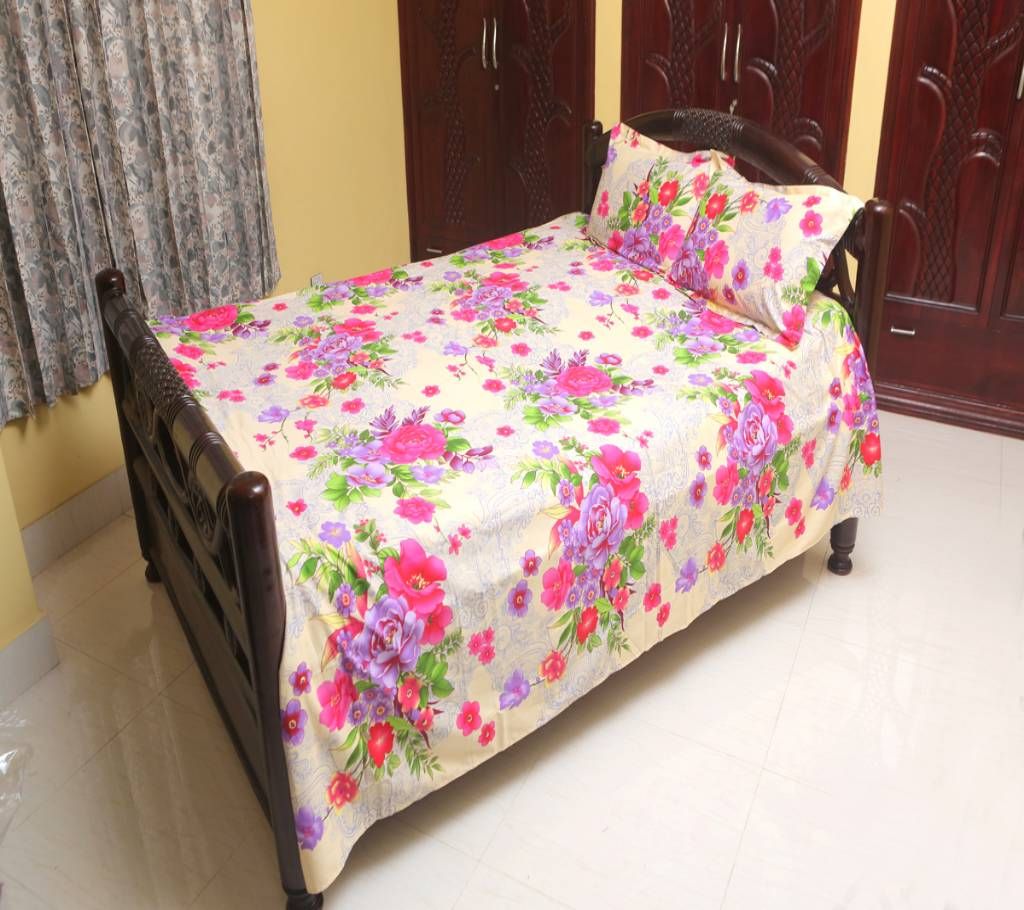 Double size cotton bed sheet-121