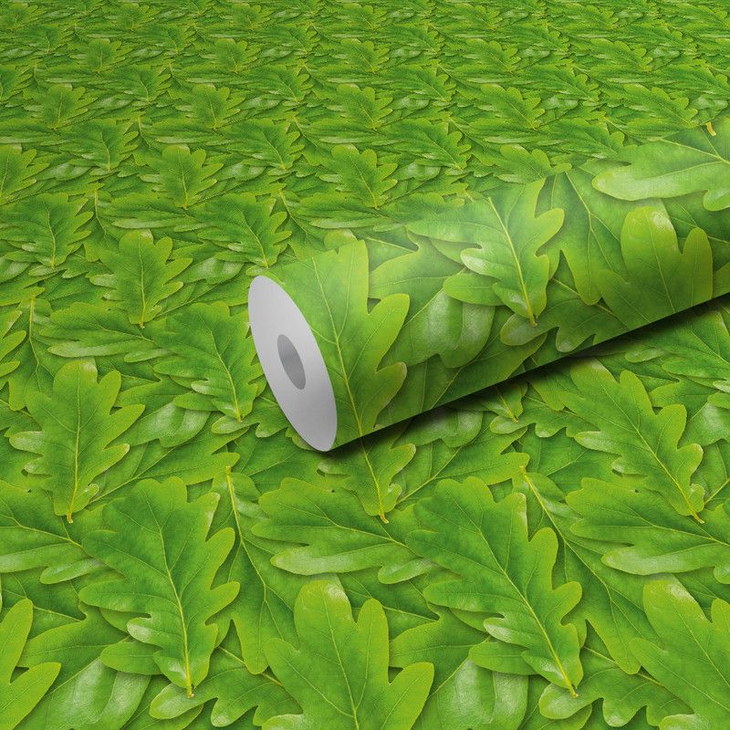 DeCorner 300 cm Green Patti Self Adhesive Sticker  (Pack of 1)