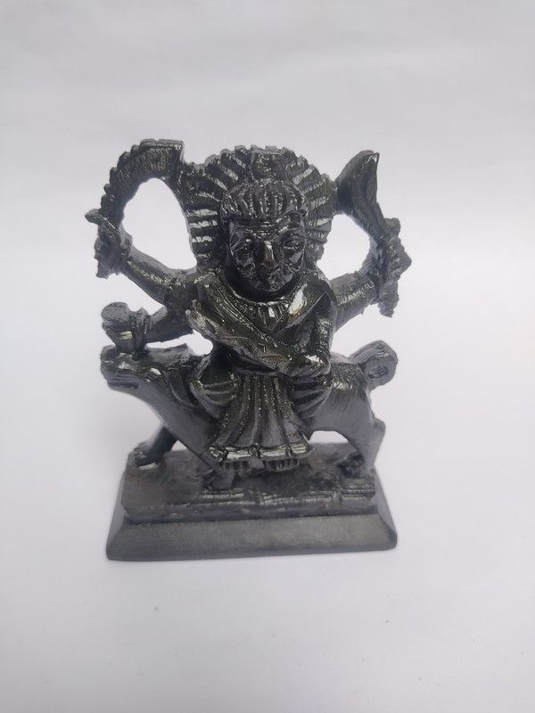 NEERAJ CREATIONS Decorative Showpiece - 10 cm  (Marble, Black)