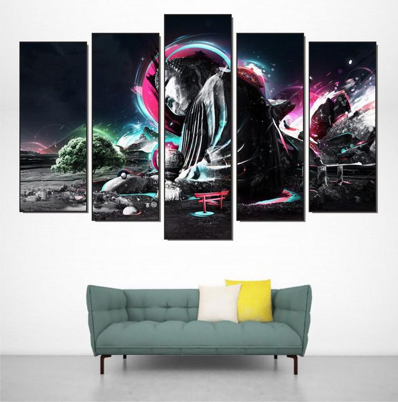PARTHDECORE 91 cm 3d multicolor 1 wall sticker Self Adhesive Sticker  (Pack of 1)