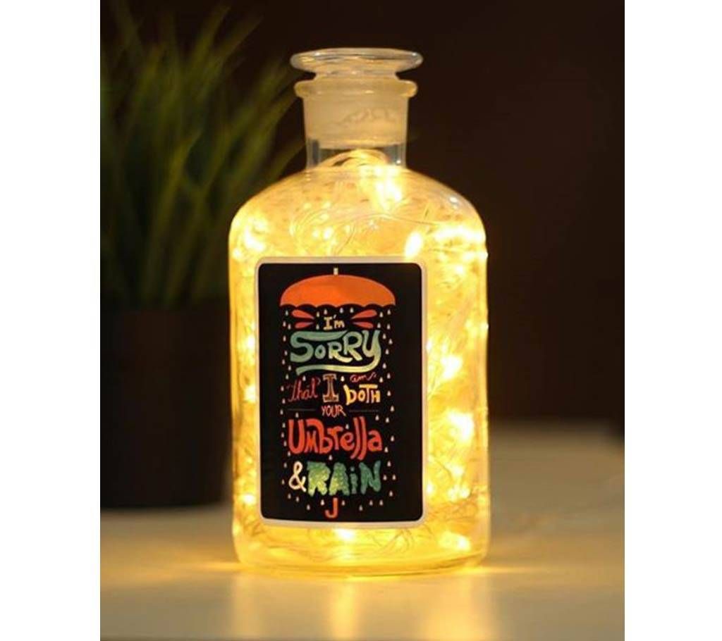 I am sorry that I am both your umbrella and rain Gift Lamp