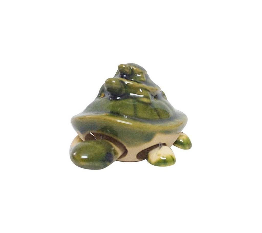 Cute Ceramic Turtle Showpiece 