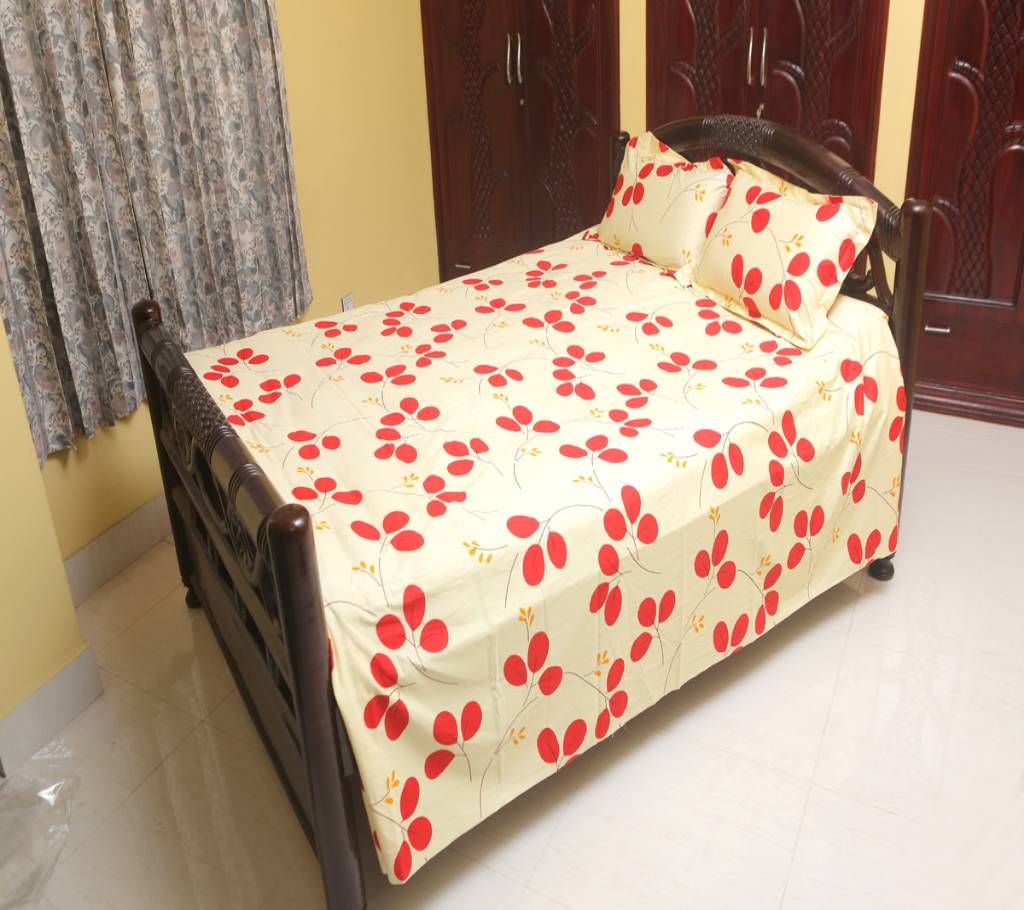 Double size cotton bed sheet-122