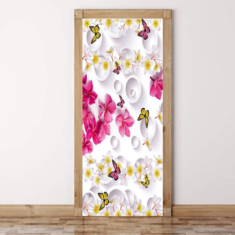 HD PRINT HOUSE Decorative Multicolor Wallpaper  (91 cm x 213 cm)