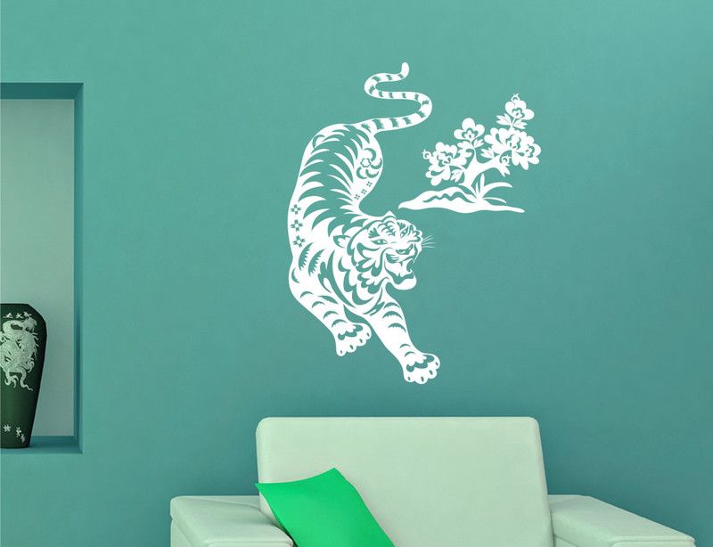 Smart Wall Guru Animals White Wallpaper  (74 cm x 59 cm)
