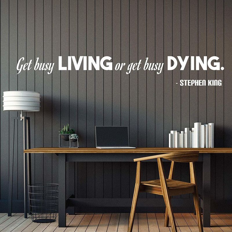 stylishdecor 100 cm s_stephenhawking Self Adhesive Sticker  (Pack of 1)