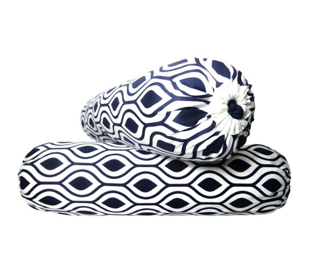 Print Side Cushion Cover With Pillow