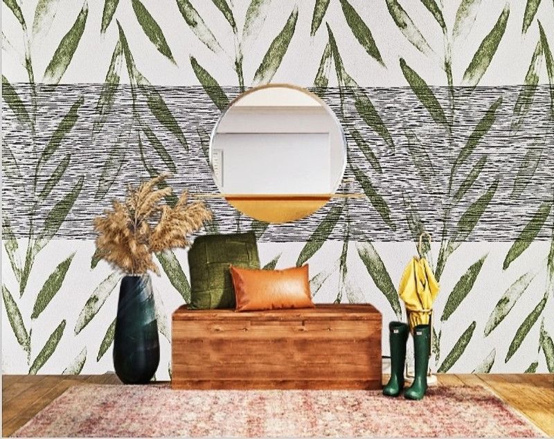 THE LOIUSE QUEEN Decorative Multicolor Wallpaper  (250 cm x 53 cm)