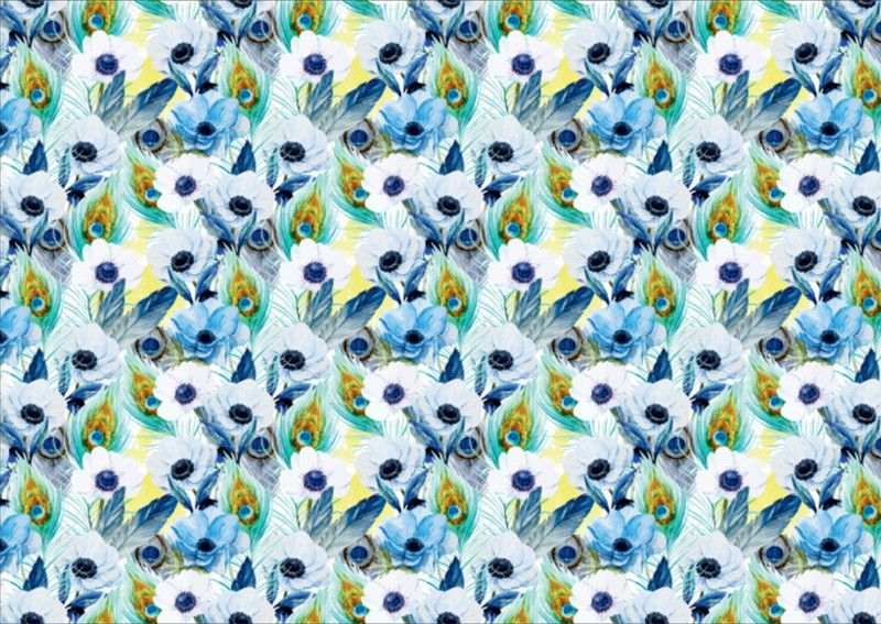 ASA PRINT SOLUTION Abstract Multicolor Wallpaper  (228 cm x 40 cm)