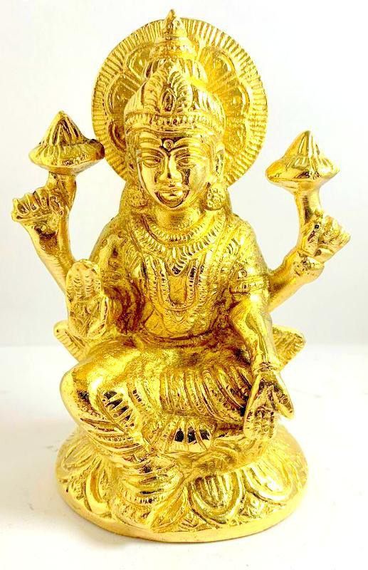 Robin Export Company Decorative Showpiece - 12 cm  (Bronze, Gold)