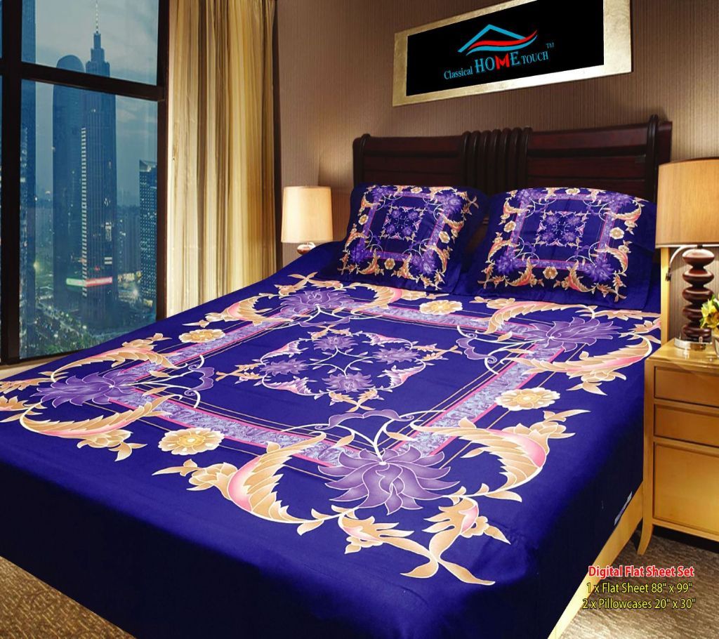 King Size Panel Bedsheet - 34 - ANJ