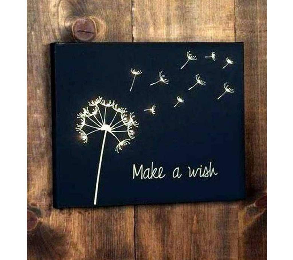 Canvas Painting  Make a wish
