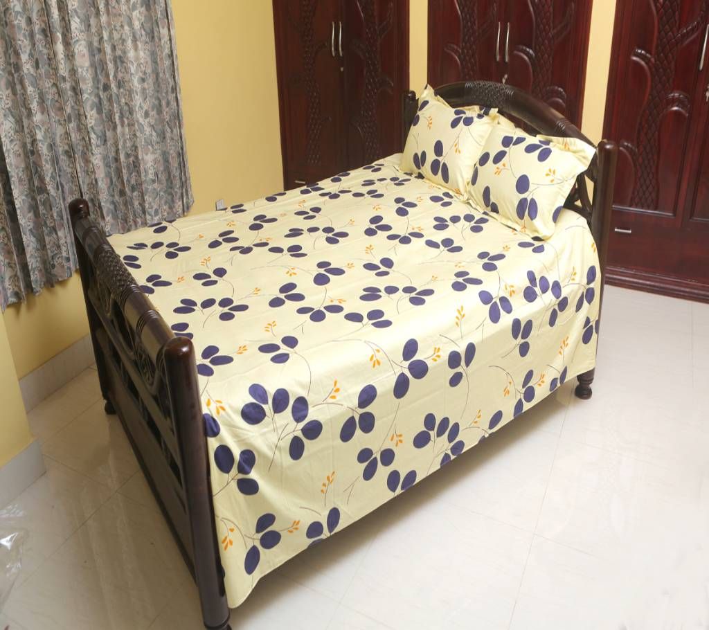 Double size cotton bed sheet-123