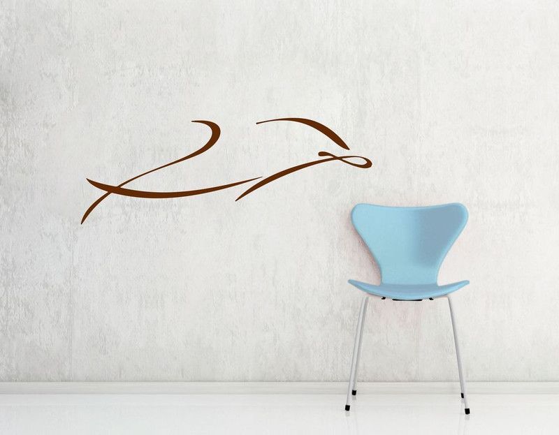 Decor Villa 58.42 cm Decor Villa Fish art Wall Sticker Large - Size (63 x 23) Inch Sticker  (Pack of 1)