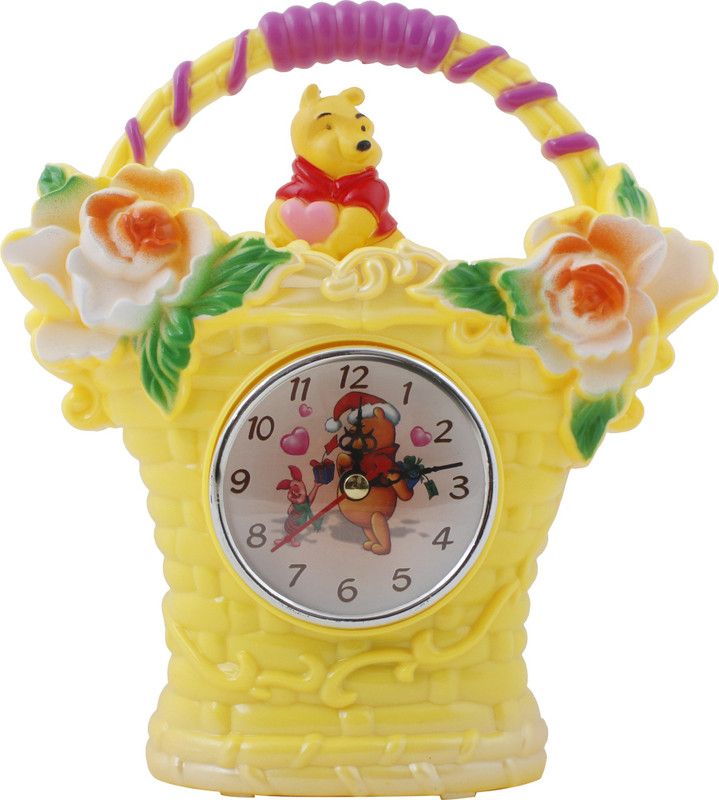 Analog Yellow Clock