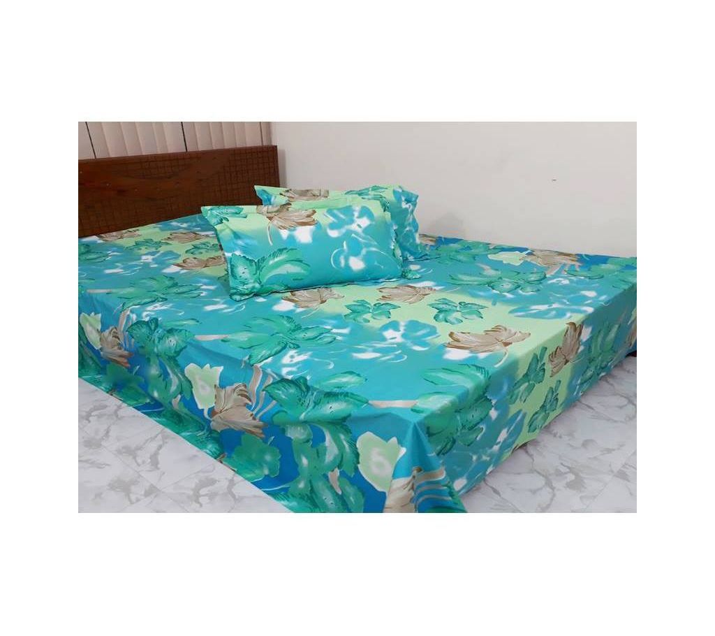 Cotton King Size Bed Sheet - Set Of 4pcs 
