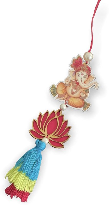 Cute ganeshji hanging  (Multicolor)