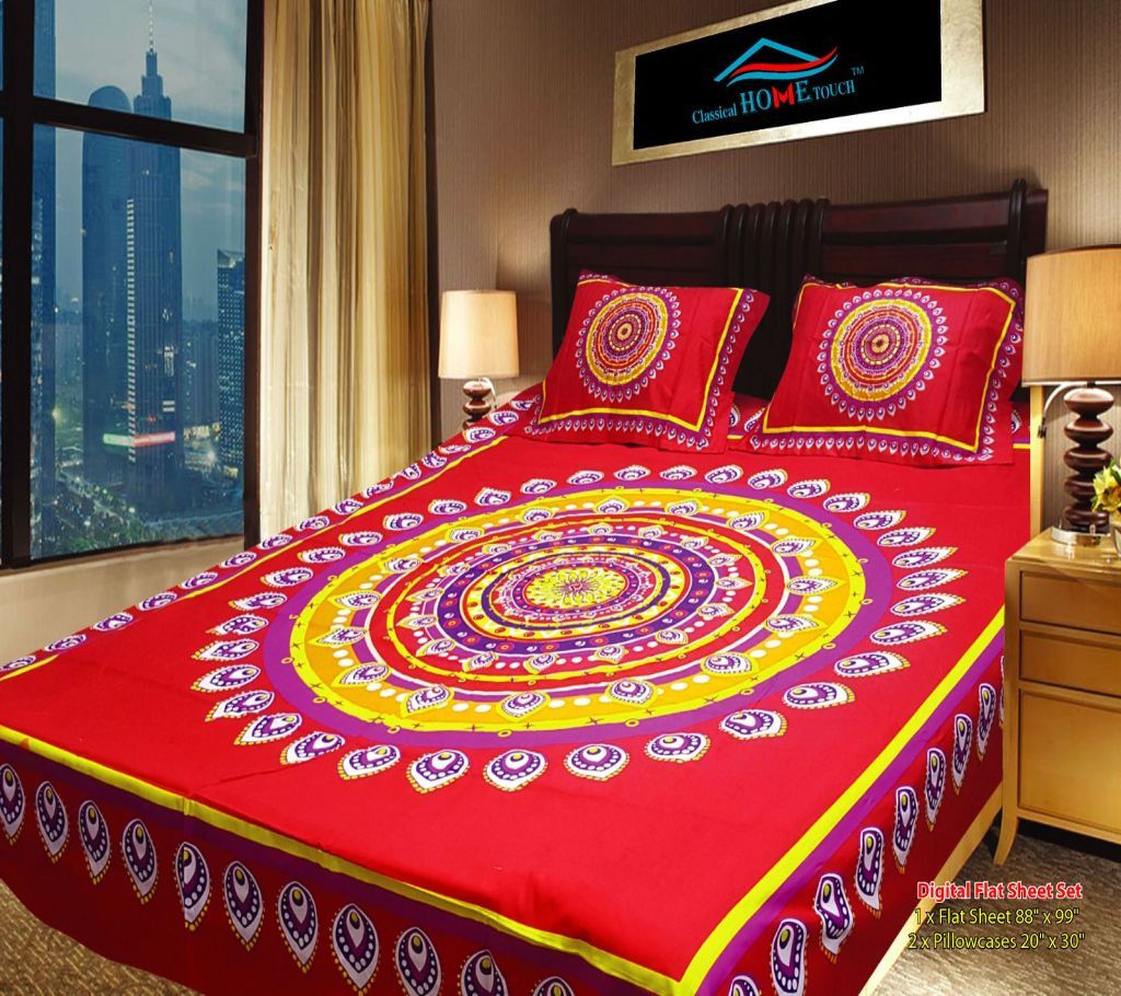 King Size Panel Bedsheet - 13 (1) - ANJ