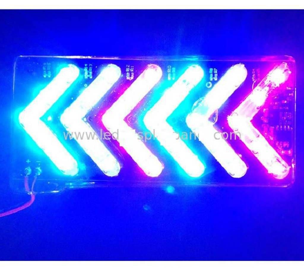SMD LED Waterproof Arrow Mini Panel Sequential Flash Light