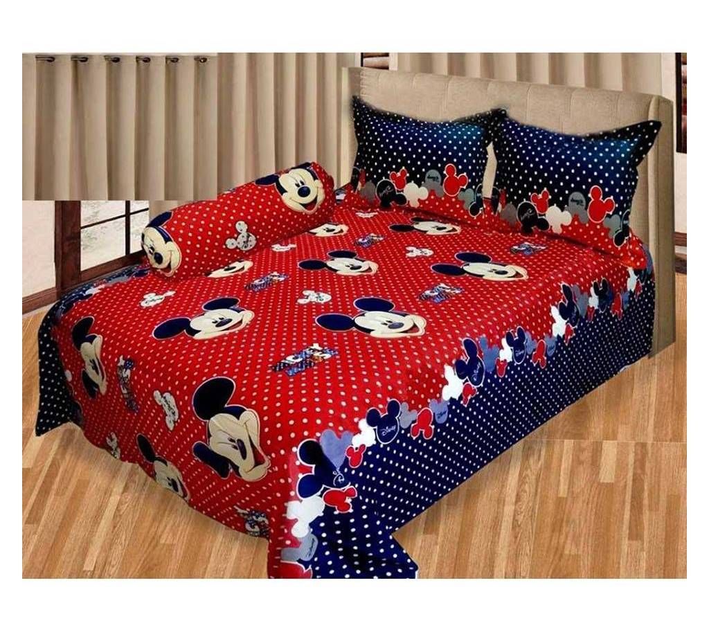 Double size cotton bed sheet-124