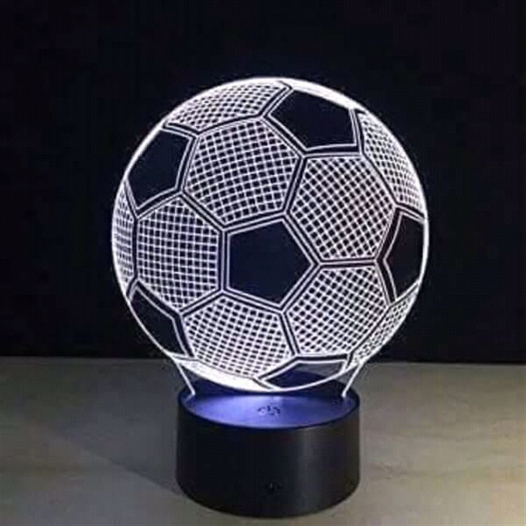 Football Remote Control 3D Lamp