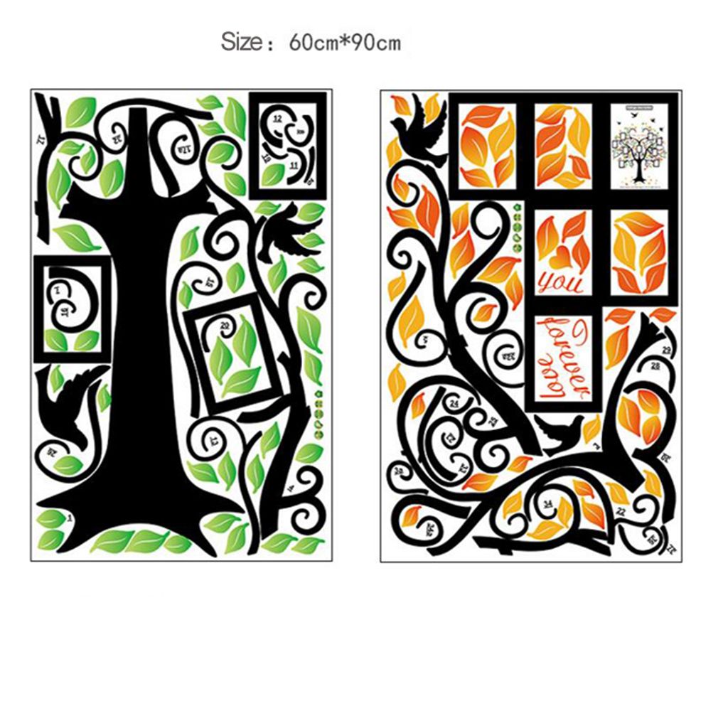 Tree Photoframe Wall Sticker
