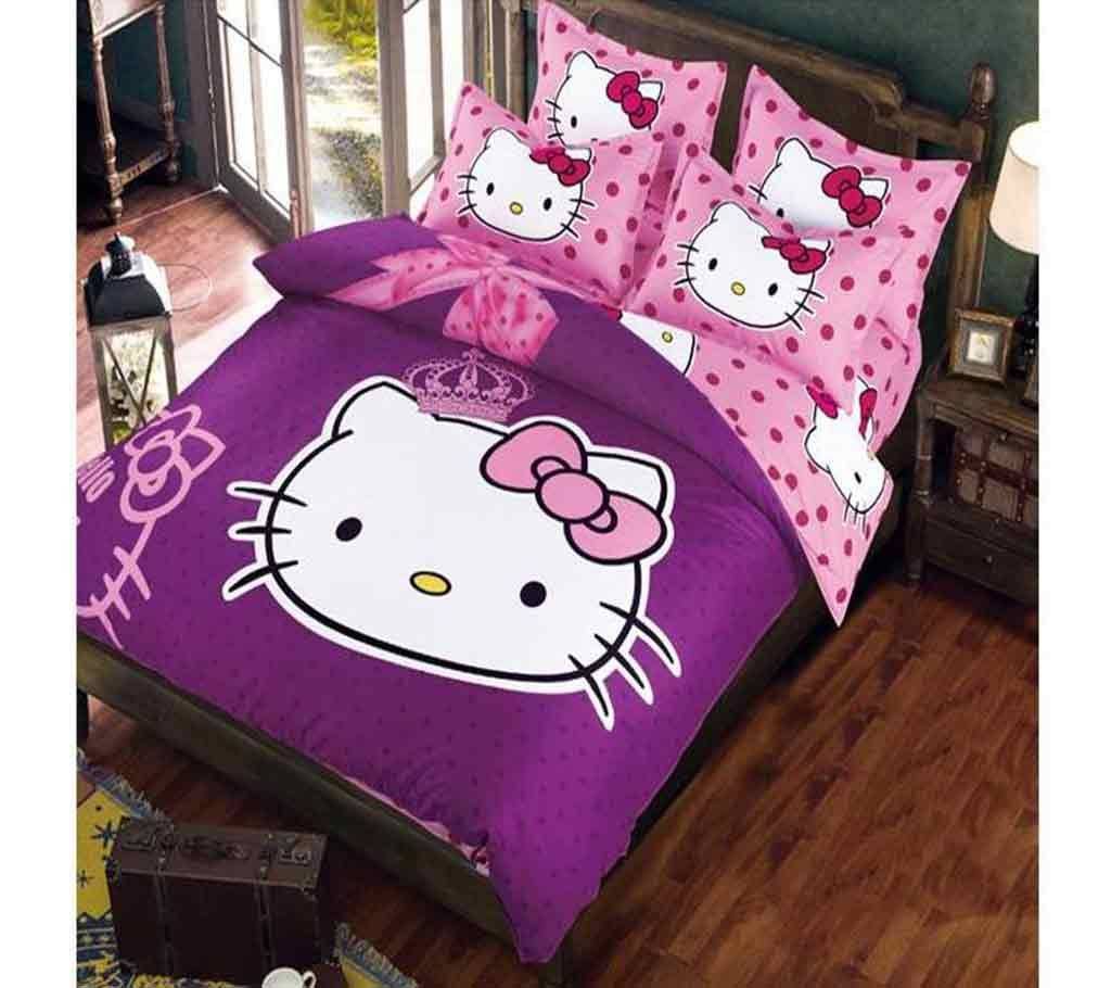 Bed Sheet Set (1 Bed Sheet, 2 Pillow Cover,1 Comforter Cover )