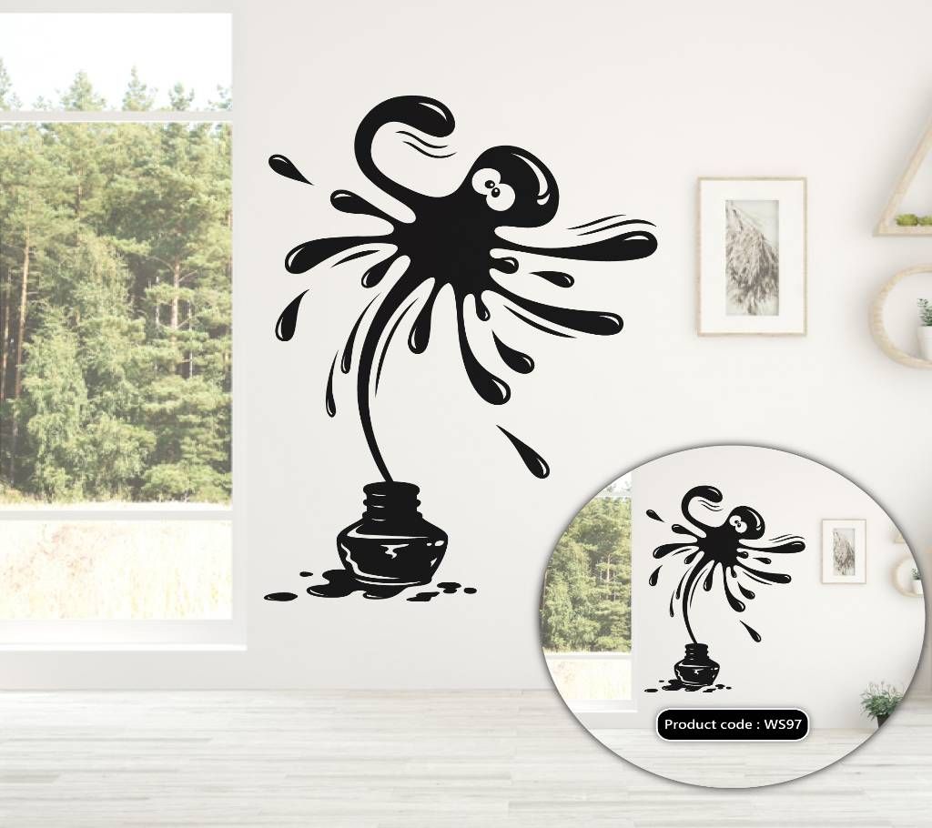 Scary Ink Vinyl decals Removable Wall Sticker - DDecorator