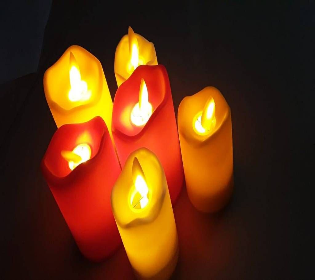 LED tea Candle Light- 5 Pcs
