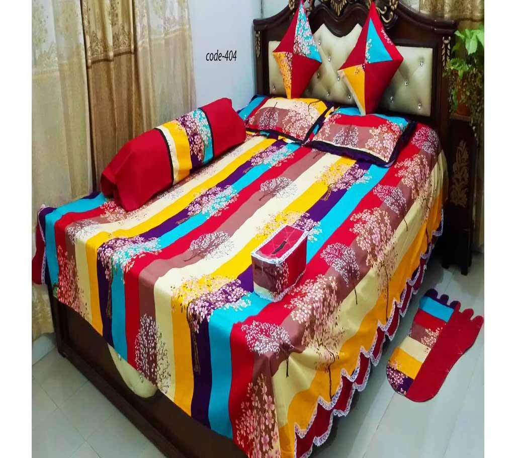 100% cotton bed sheet . model : 404