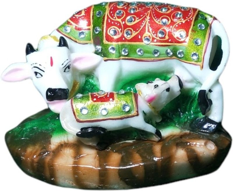 Shikha Saloni Handicrafts Decorative Showpiece - 8 cm  (Polyresin, Multicolor)