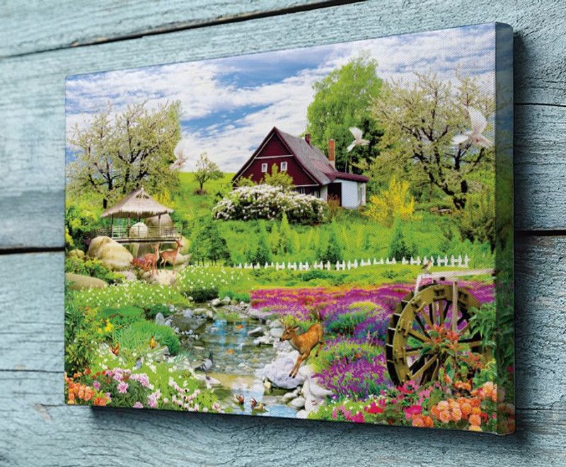 DECOR Production Framed Wall Painting Canvas for home & office decor (18X23 inch)etc_046C Canvas 18 inch x 23 inch Painting  (With Frame)