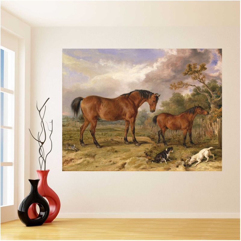 sudrashya love in wild life Canvas 24 inch x 36 inch Painting  (Without Frame)