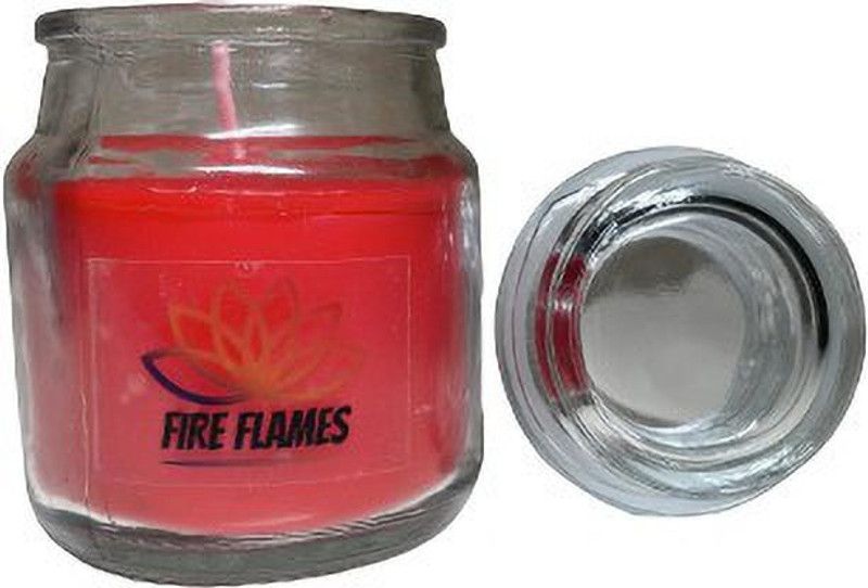 FireFlames Aroma Wax Elegant Series-Scented Candle-STRAWBERRY Assorted, Fragrance Fragnator Candle  (Red, Pack of 1)