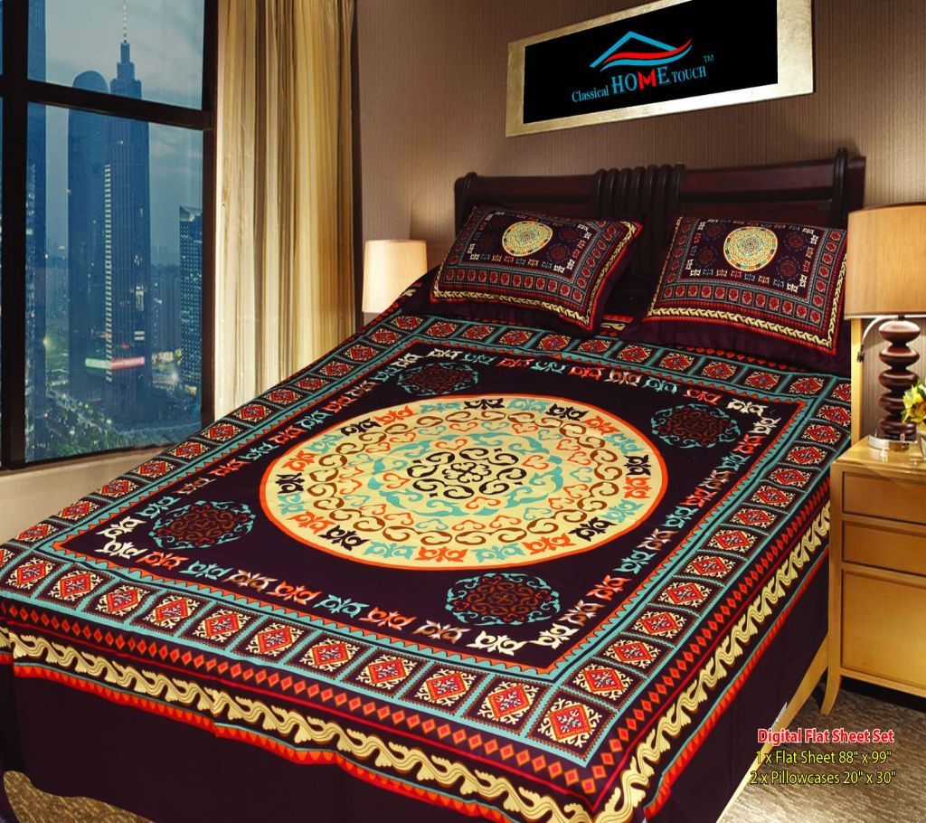 King Size Panel Bedsheet - 1(1) - ANJ