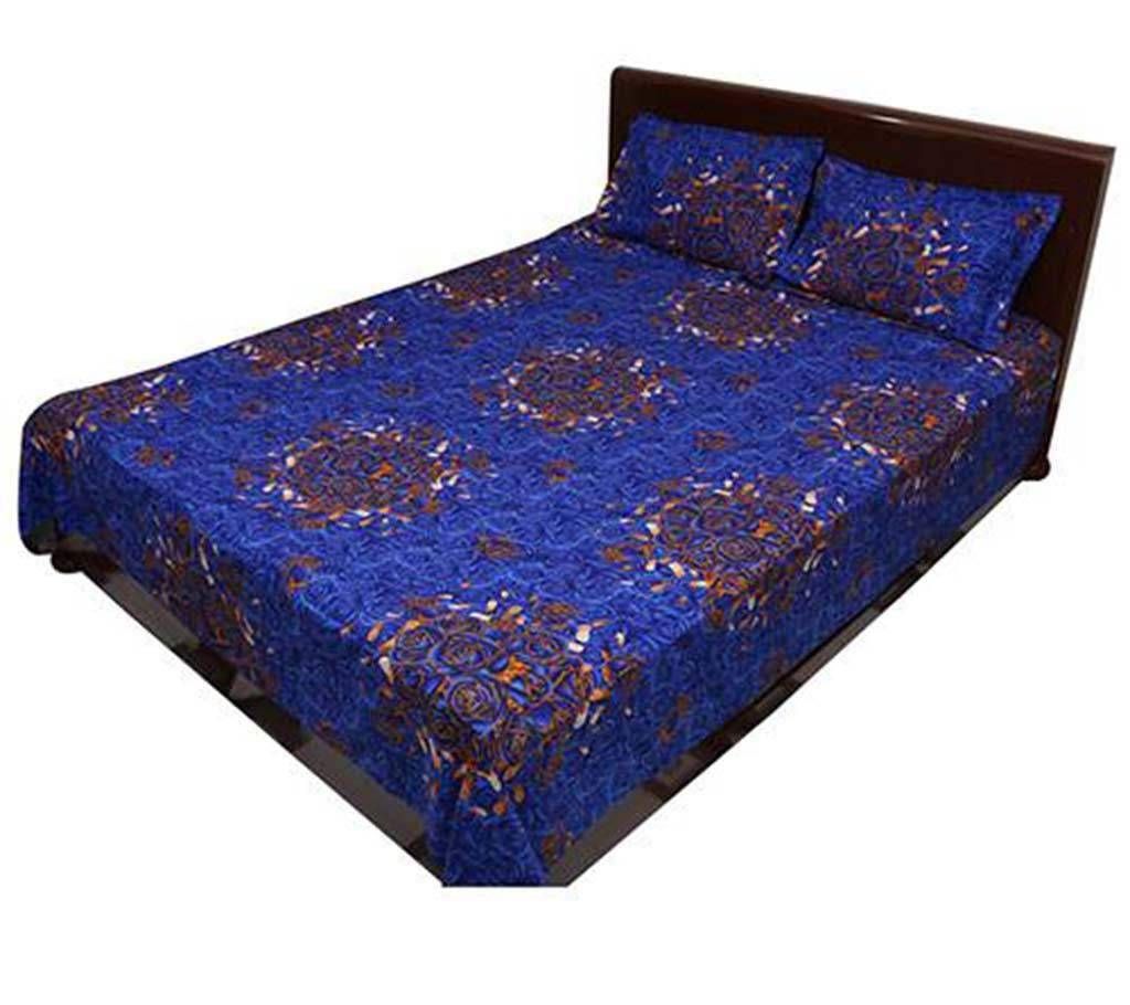 Brush Printed Superior Twill Cotton Bed Set