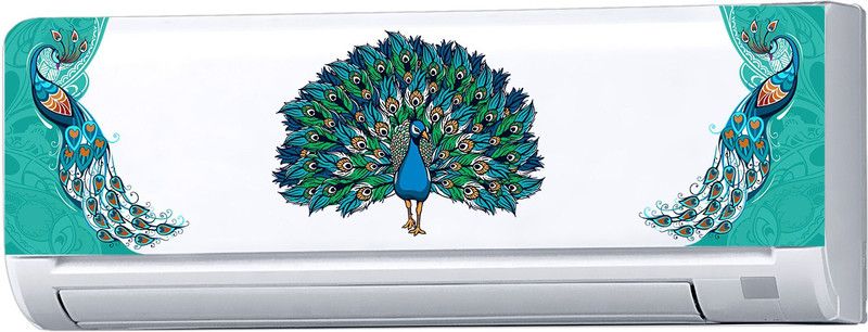 StickMe 30 cm AC Sticker Split Ac Stickers Air Conditioner Sticker - Standard Size (Vinyl, Multicolor)- SM6022 Self Adhesive Sticker  (Pack of 1)